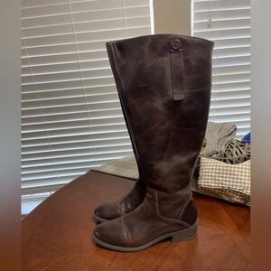 Franco Sarto BECKY WIDE CALF LEATHER BOOT